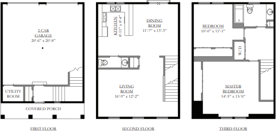 Floor plan for unit 34 & 36